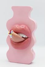 Load image into Gallery viewer, {MADE TO ORDER} PINK DOUBLE SIDED SPRINKLE WIGGLE VASE