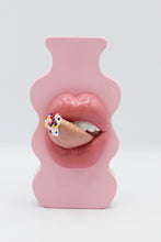 Load image into Gallery viewer, {MADE TO ORDER} PINK DOUBLE SIDED SPRINKLE WIGGLE VASE