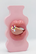 Load image into Gallery viewer, {MADE TO ORDER} PINK DOUBLE SIDED SPRINKLE WIGGLE VASE