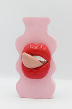 Load image into Gallery viewer, {MADE TO ORDER} PINK DOUBLE SIDED WIGGLE VASE