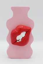 Load image into Gallery viewer, {MADE TO ORDER} PINK DOUBLE SIDED WIGGLE VASE