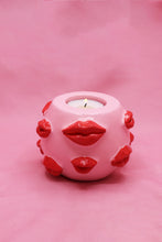 Load image into Gallery viewer, KISS ME BAD KARMA - LARGE VASE + TEA LIGHTER SET
