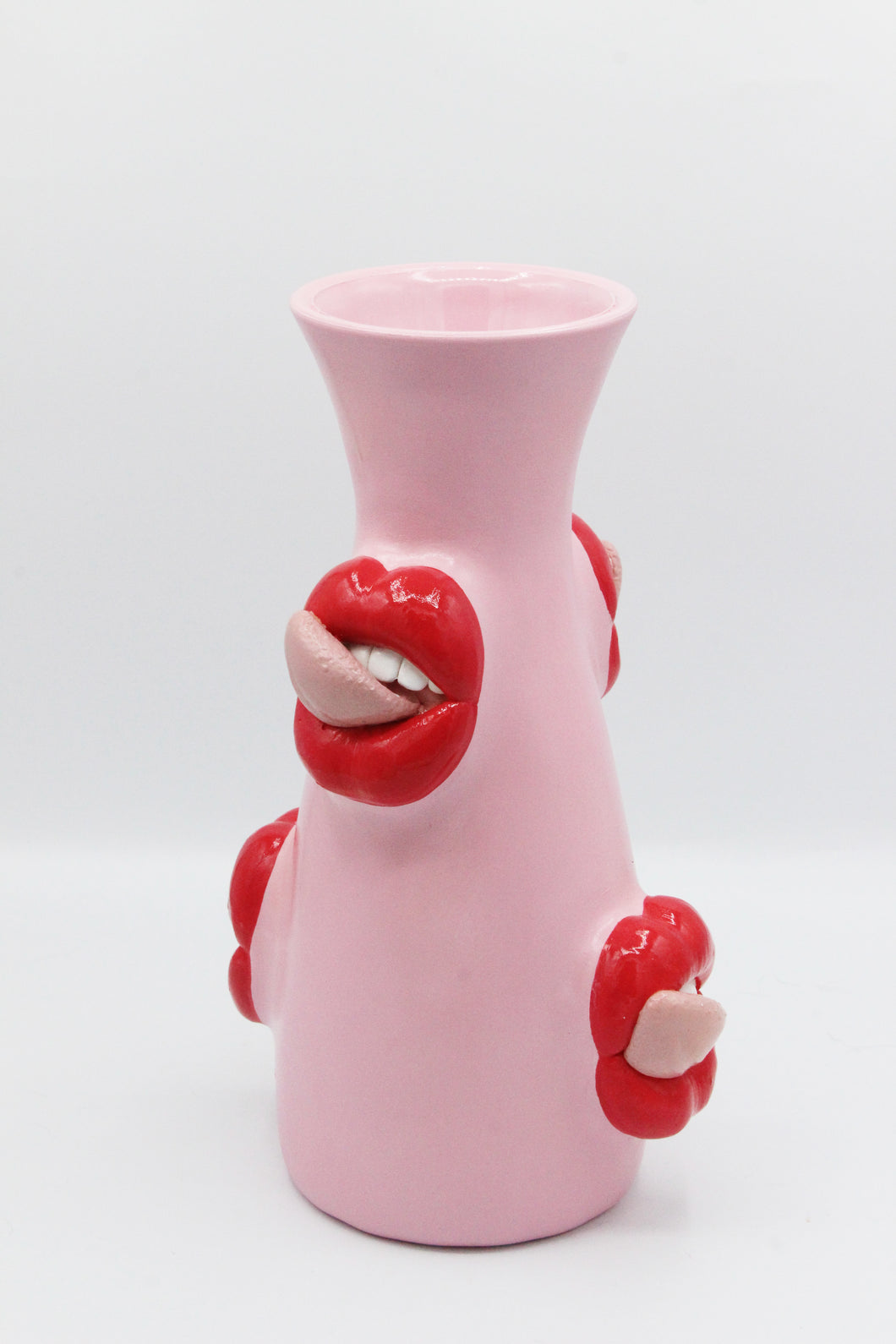 {MADE TO ORDER} LARGE PINK/RED VASE